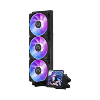 Cooler Master MasterLiquid Core LCD 360 4-Inch ARGB Liquid CPU Cooler