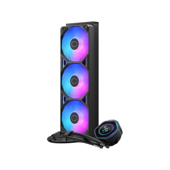 Cooler Master MasterLiquid Atmos II 360 LCD Liquid CPU Cooler - Black
