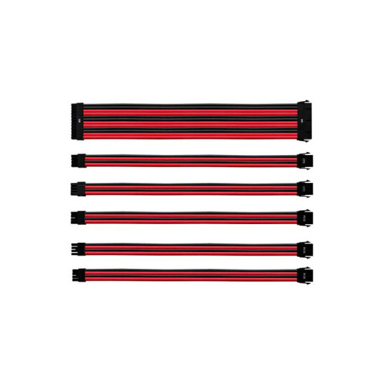 Cooler Master Universal PSU Extension Cable Kit Red & Black