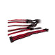 Cooler Master Sleeved PSU Extension Cable Kit Red/Black