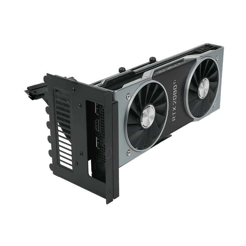 Cooler Master Universal Vertical Graphic Card Holder Kit Ver.2 With Riser Cable