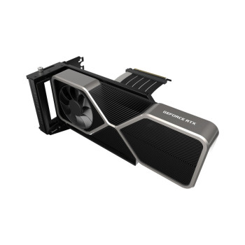 Cooler Master Vertical Graphic Card Holder Kit V3 With PCIE 4.0 Riser Cable - Black
