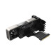 Cooler Master Vertical Graphic Card Holder Kit V3 With PCIE 4.0 Riser Cable - Black