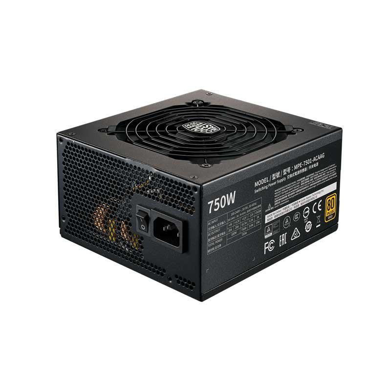 Cooler Master MWE 750 - V2 Full Modular Gold 80 Plus ATX Power Supply