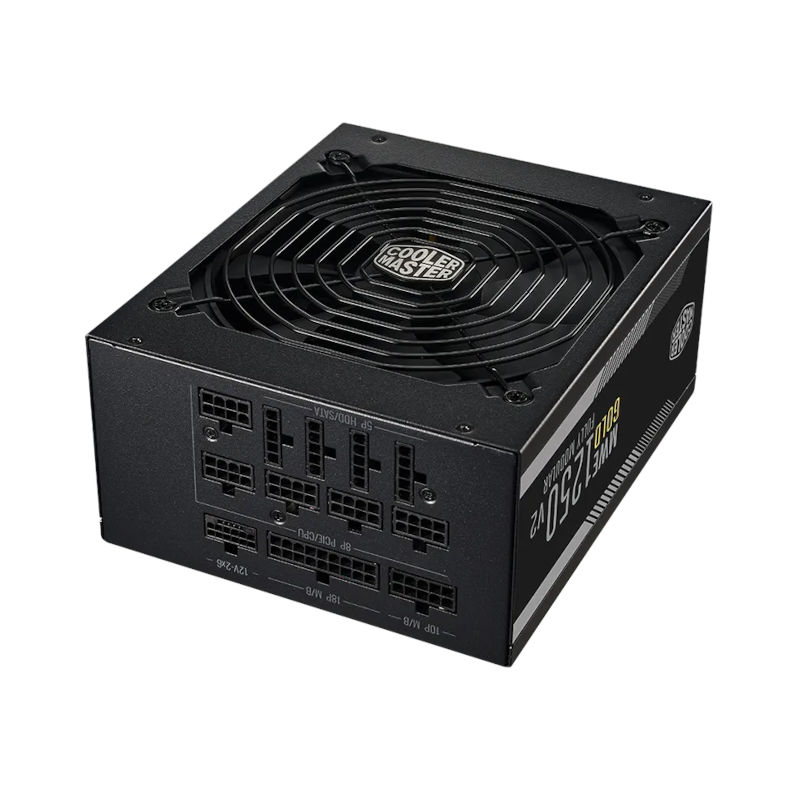 Cooler Master MWE Gold 1250 V2 - 1250 Watt ATX 3.1 80+ Gold Fully Modular Power Supply