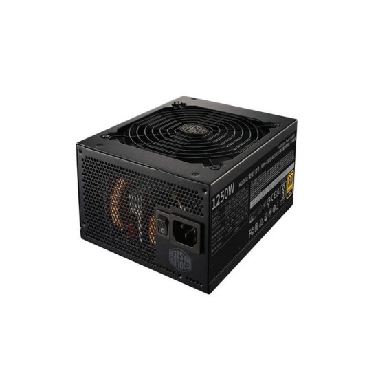 Cooler Master MWE Gold 1250 Watt V2 80 Plus Gold Certified Fully Modular Power Supply with PCI-E 5.0 12VHPWR Connector