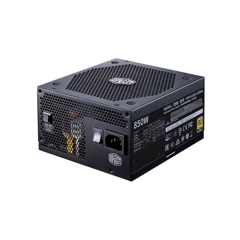 Cooler Master V850 Gold - V2 Semi Fanless Full Modular 80 Plus Gold