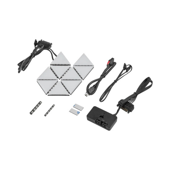 Corsair iCUE LC100 Case Accent Lighting Triangle Panels - Starter Kit