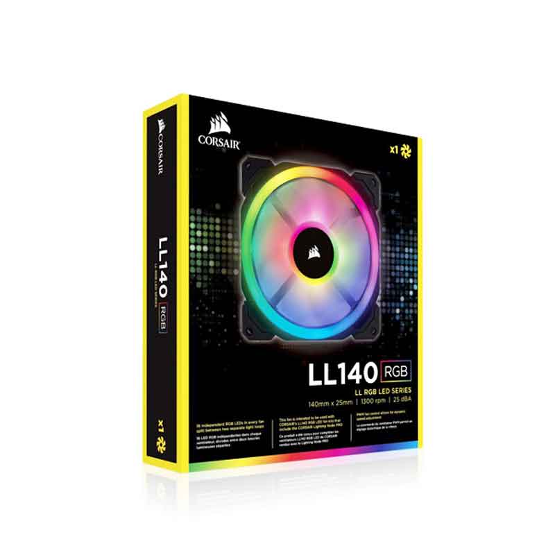 Buy Corsair LL140 RGB 140mm Dual Light Loop Rgb LED PWM Fan With