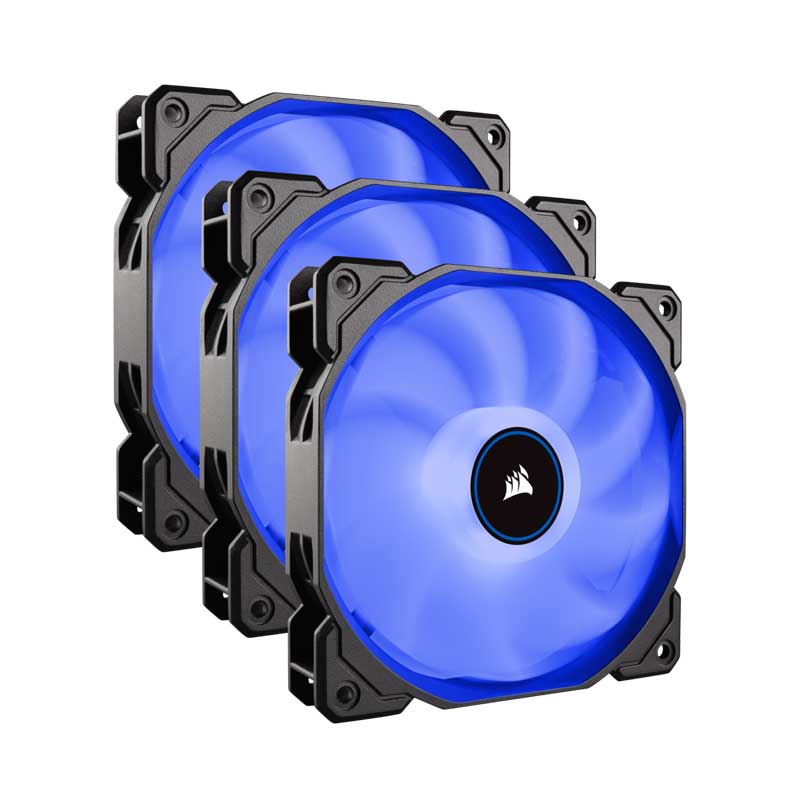Corsair Air Series AF120 LED (2018) 120mm Triple Pack - Blue