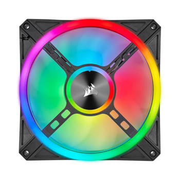 Corsair ICUE QL120 RGB 120mm PWM Fan — Single Pack Corsair ICUE QL120 RGB 120mm PWM Fan — Single Pack