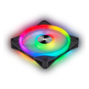Corsair ICUE QL120 RGB 120mm PWM Fan — Single Pack Corsair ICUE QL120 RGB 120mm PWM Fan — Single Pack