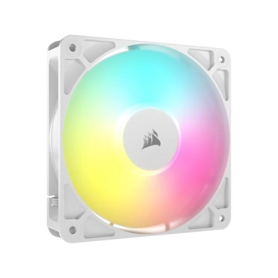 Corsair RS120 ARGB 120mm PWM Cabinet Fan– White