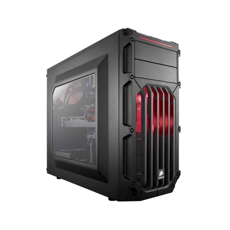Corsair Carbide Series Spec-01 LED Mid-Tower Gaming Case (Red) Corsair Carbide Series Spec-01 LED Mid-Tower Gaming Case (Red)