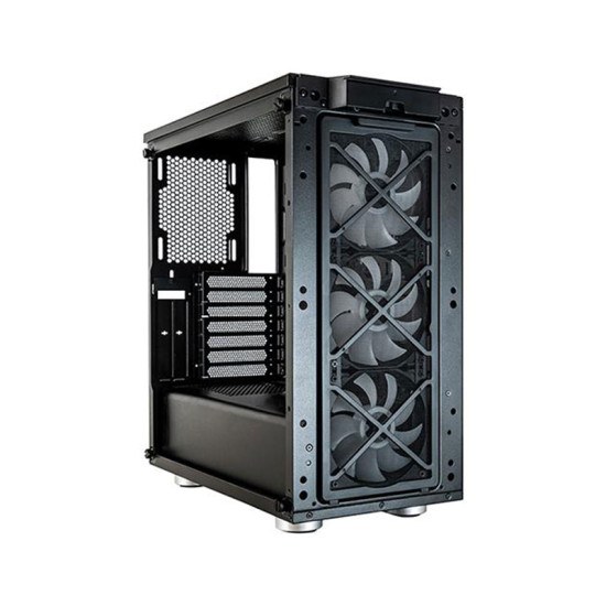 Corsair Icue 465X RGB Mid-Tower ATX Smart Gaming Case —Black With SP120 Pro RGB Fans