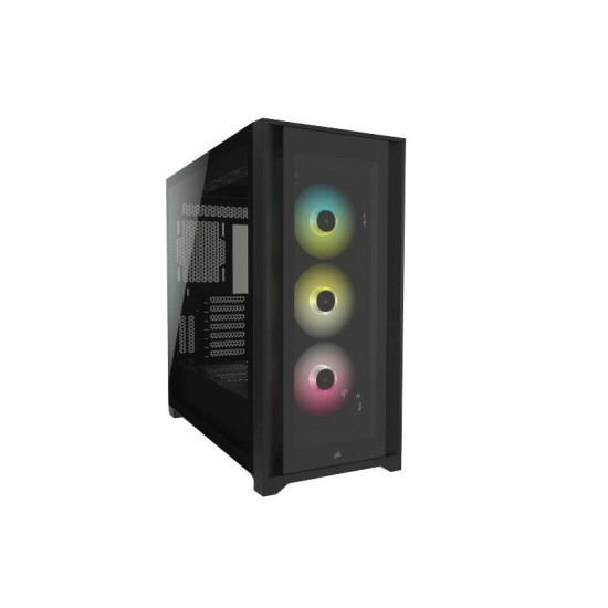 Corsair 5000X RGB Mid-Tower Case - Black