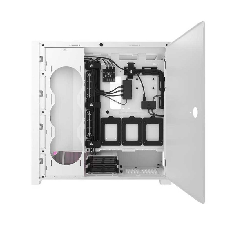 Corsair iCUE 5000D RGB AIRFLOW Mid-Tower Case - White Corsair iCUE 5000D RGB AIRFLOW Mid-Tower Case - White