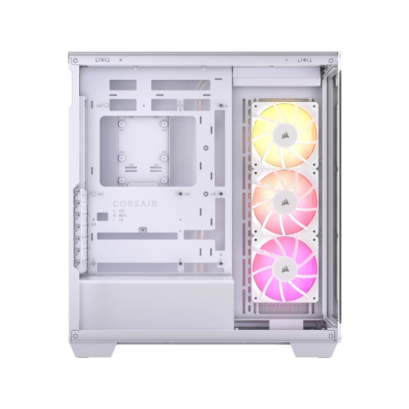 Corsair 3500X ARGB Mid-Tower ATX Case - White