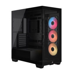 Corsair 3500X RS-R ARGB Mid-Tower ATX Case - Black