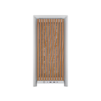 Corsair Frame 4000D WOOD RS ARGB Modular Mid-Tower Case - White