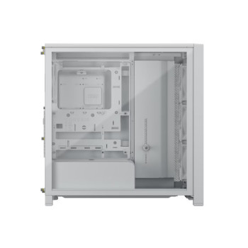 Corsair Frame 4000D WOOD RS ARGB Modular Mid-Tower Case - White