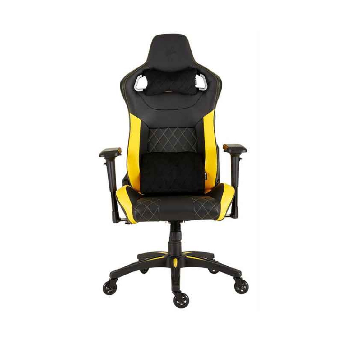 Buy Corsair T1 Race 2018 Black/Yellow Gaming Chair at Best