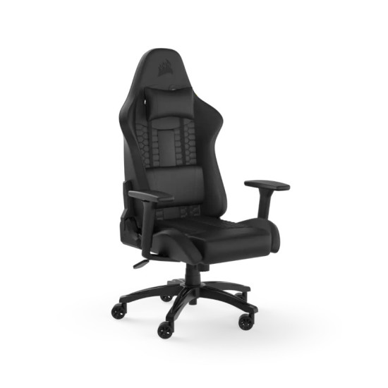 Corsair TC100 Relaxed Leatherette Gaming Chair - Black