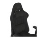 Corsair TC100 Relaxed Fabric Gaming Chair - Black