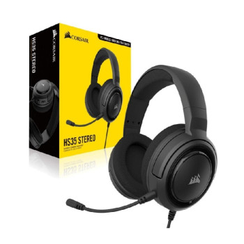 Corsair HS35 Stereo Gaming Headset - Carbon Corsair HS35 Stereo Gaming Headset - Carbon