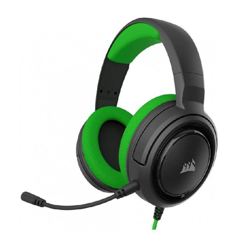 Corsair HS35 Stereo Gaming Headset - Green
