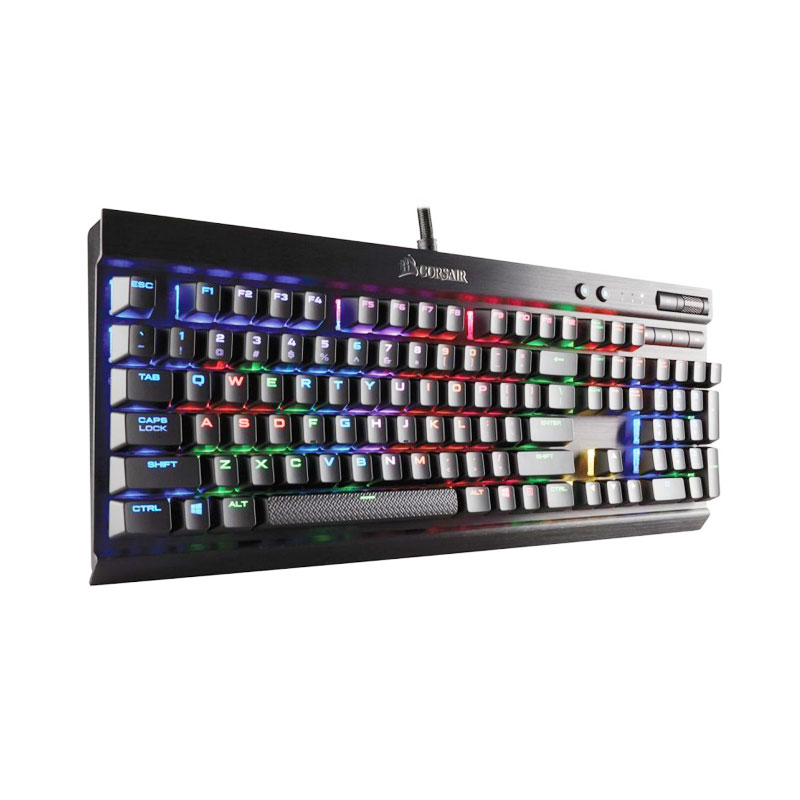 Corsair K70 Lux RGB Mechanical Cherry MX Silent RGB Gaming Keyboard