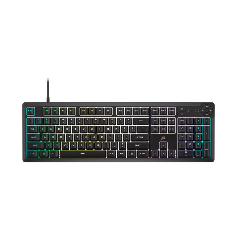 Corsair K55 CORE RGB Gaming Keyboard - Black