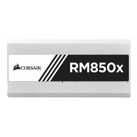 Corsair RMx White Series RM850x - 850 Watt 80 Plus Gold Certified Fully Modular