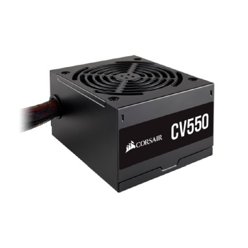 Corsair CV Series CV550 — 550 Watt 80 Plus Bronze Certified Power Supply
