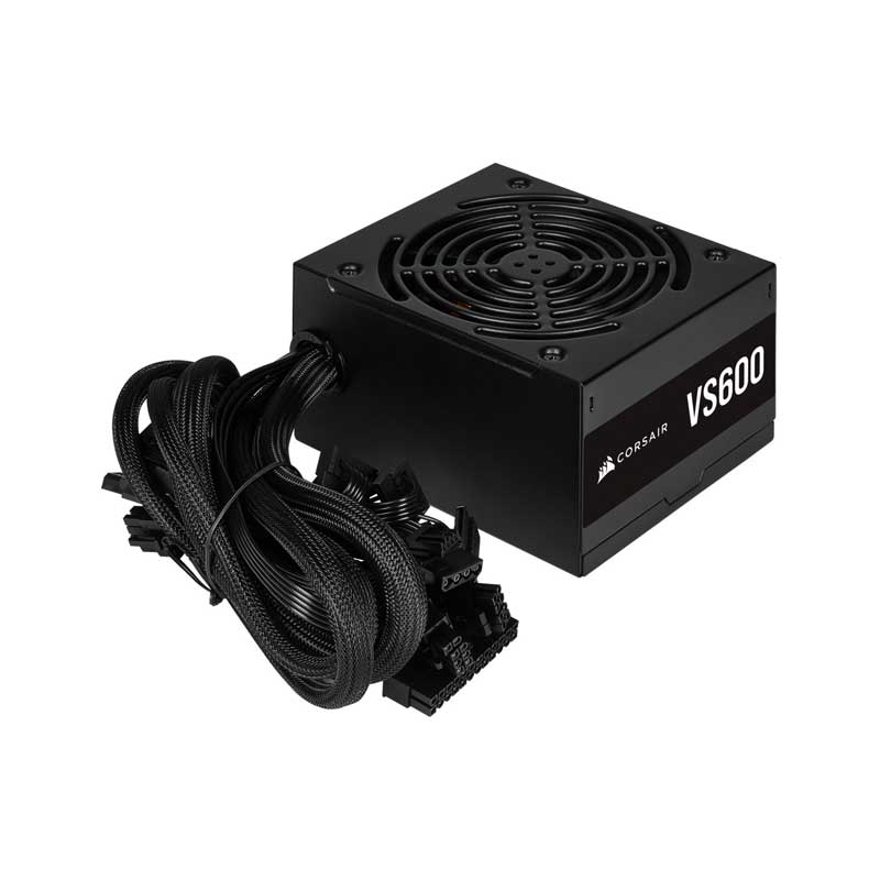 Corsair VS Series VS600 600 Watt 80 PLUS Certified Non-Modular ATX PSU