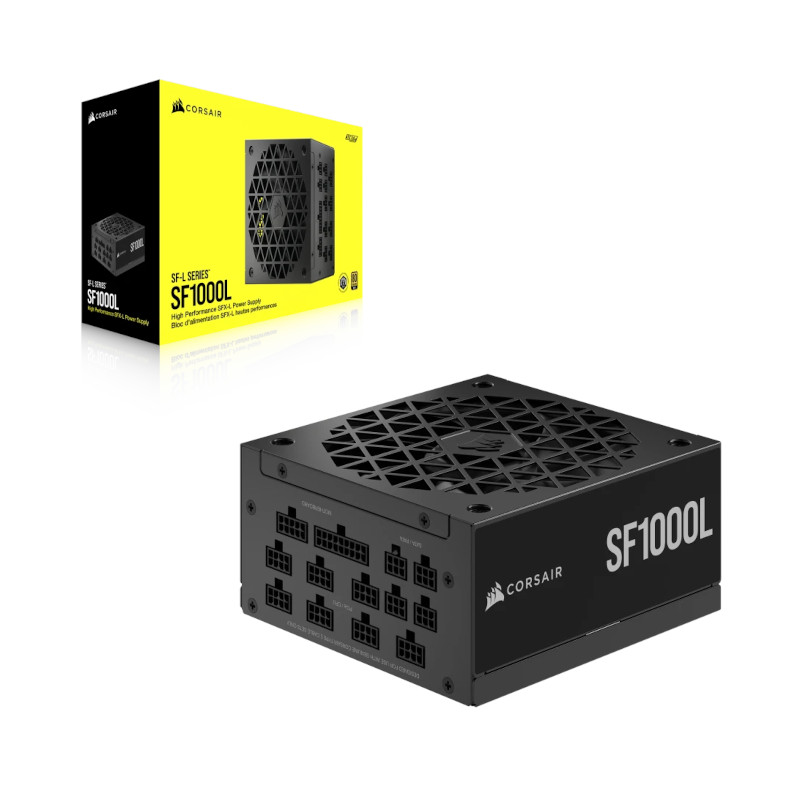 Corsair SF-L Series SF1000L - 1000 Watt 80 Plus Gold Fully Modular SFX Power Supply