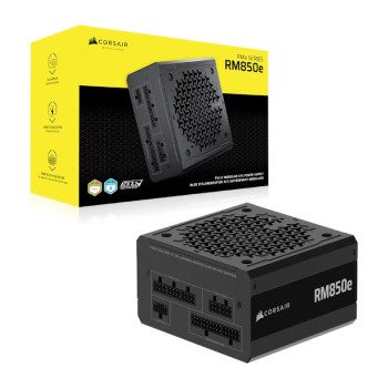 Corsair RMe Series RM850e - 850 Watt Cybenetics Gold Fully Modular ATX 3.1 Power Supply