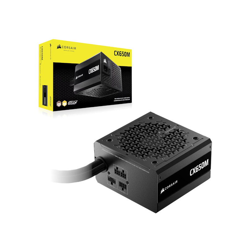 Buy Corsair CX-M Series CX650M - 650 Watt Cybenetics Bronze Semi