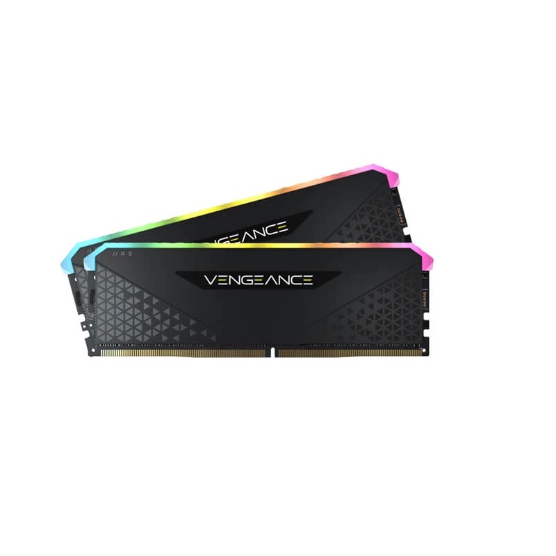 Corsair Vengeance RGB RS 32GB (16GBX2) DDR4 3600MHz C18 RAM – Black