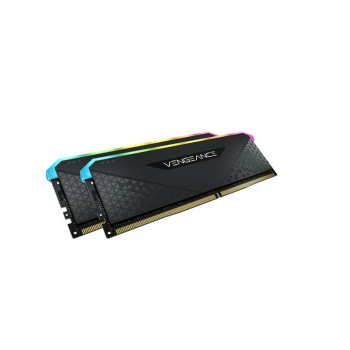 Corsair Vengeance RGB RS 32GB (16GBX2) DDR4 3600MHz C18 RAM – Black