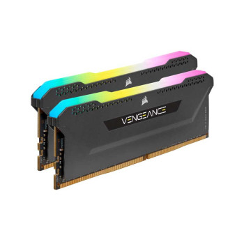Corsair Vengeance RGB Pro SL 16GB (8GBX2) DDR4 3600MHz C18 RAM – Black