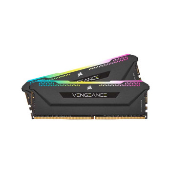 Corsair Vengeance RGB Pro SL 16GB (8GBX2) DDR4 3600MHz C18 RAM – Black