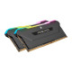 Corsair Vengeance RGB Pro SL 16GB (8GBX2) DDR4 DRAM 3200MHz C16 Memory Kit – Black