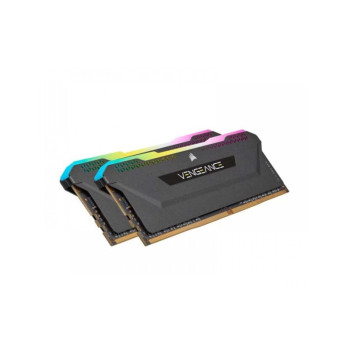Corsair Vengeance RGB Pro SL 32GB (16GBX2) DDR4 3200MHz C16 RAM – Black