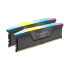 Corsair Vengeance RGB 32GB (16GBX2) DDR5 6000MHz C30 RAM - Grey