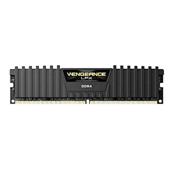 Corsair Vengeance LPX 16GB (16GBX1) DDR4 3000MHz C15 RAM - Black