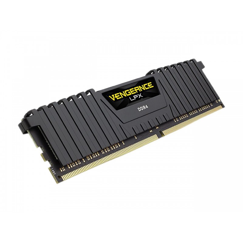 Corsair Vengeance LPX 16GB (16GBX1) DDR4 3000MHz C16 RAM - Black