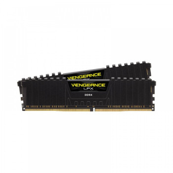 Corsair Vengeance LPX 16GB (8GB X2) DDR4 3000 MHz C16 RAM- Black