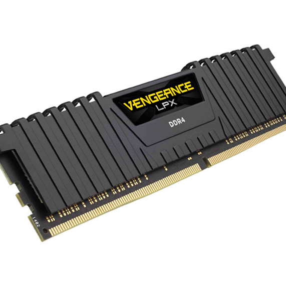 Corsair Vengeance LPX 32GB (16GBX2) DDR4 3000MHz C16 RAM - Black	