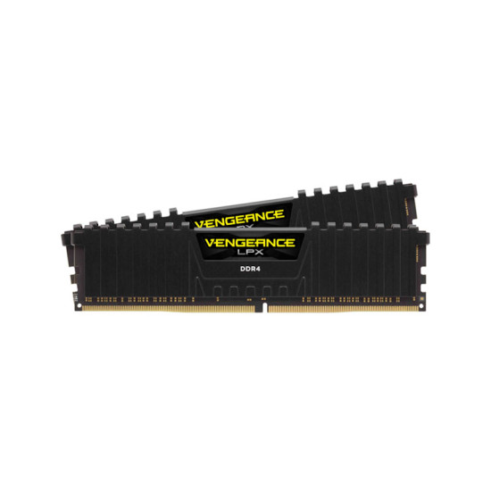 Corsair Vengeance LPX 32GB (16GBX2) DDR4 DRAM 3200MHz C16 Memory Kit - Black	